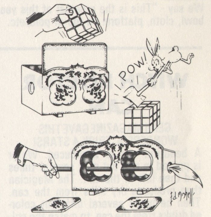 Jimmy King Block Vanish Instructions