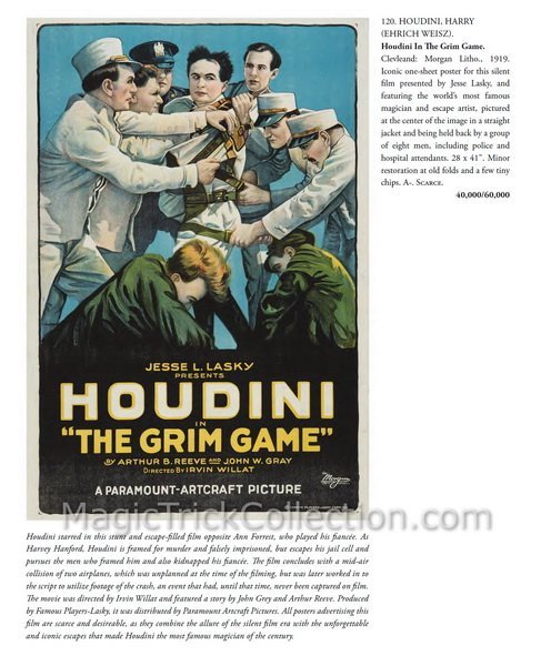 Golden Age of Magic Posters Auction Catalog - Image 4