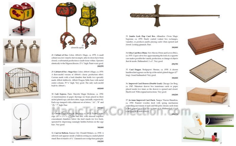 1001 Magic Tricks Auction Catalog - Image 4