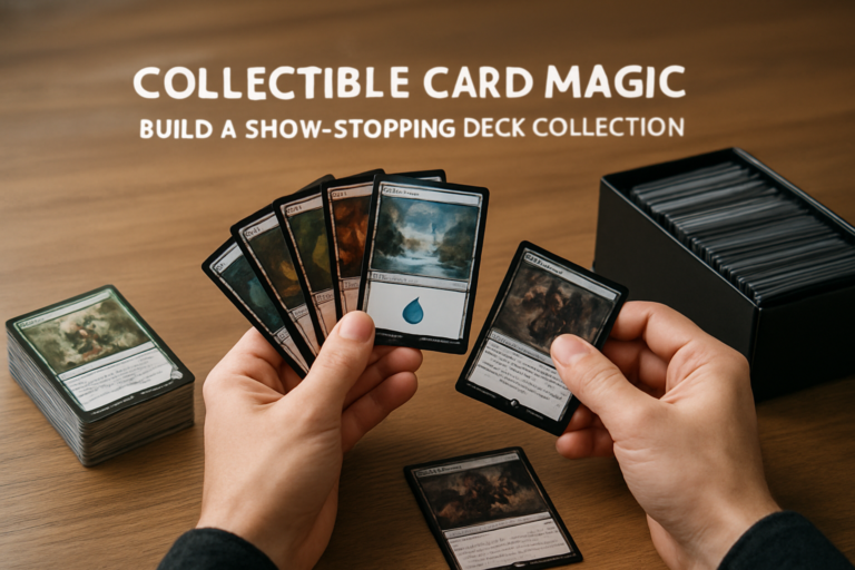 Collectible Card Magic: Build A Show-Stopping Deck Collection