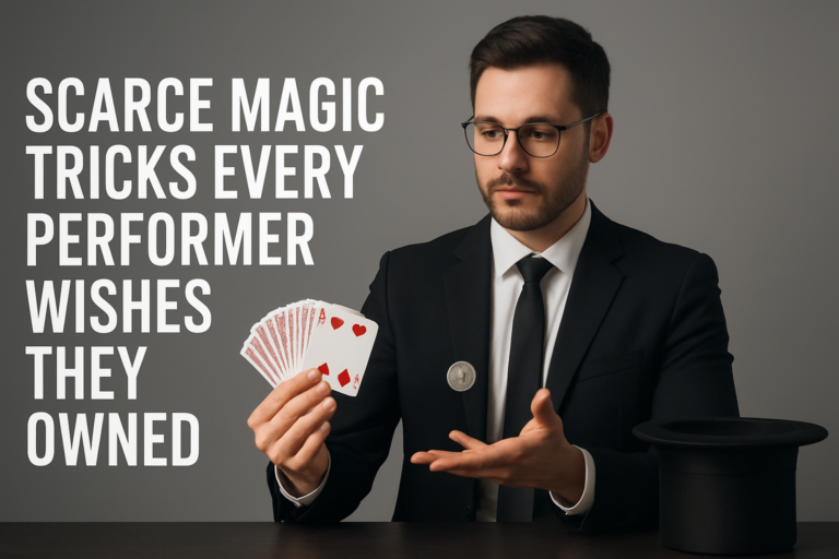Scarce Magic Tricks Every Performer Wishes They Owned