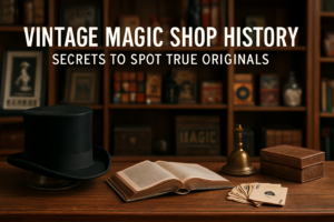 vintage magic shop history