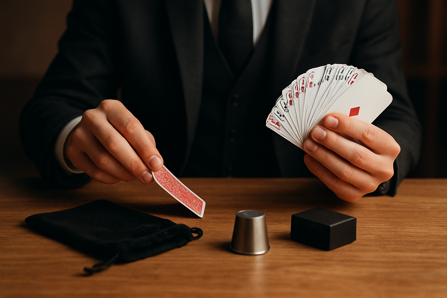 vintage close up magic tricks