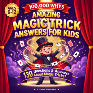Amazing Magic Trick Answers for Kids is a fun question-and-answer book that explains the secrets behind the magic, in a way every curious kid can understand.