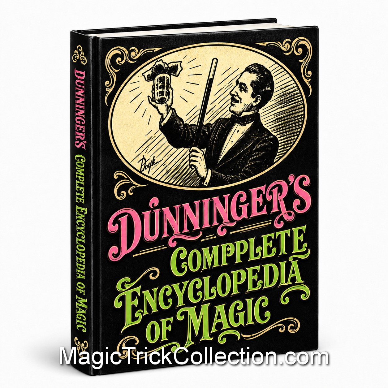 Dunningers Complete Encyclopedia of Magic is a collection of articles and tricks written by Joseph Dunninger over his career as a mentalist and stage magician.