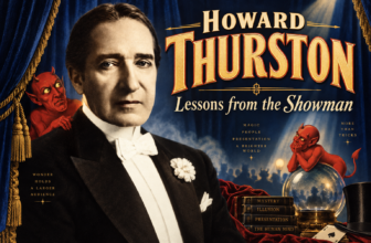 Howard Thurston Lessons From The Showman scaled wonder into a repeatable touring business through positioning, operations, and trust.