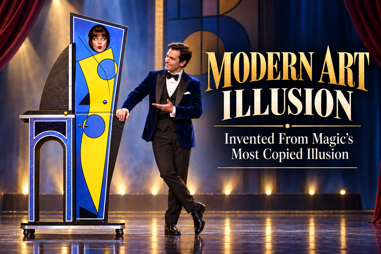 Modern Art Illusion: Invented From Magic's Most Copied Illusion