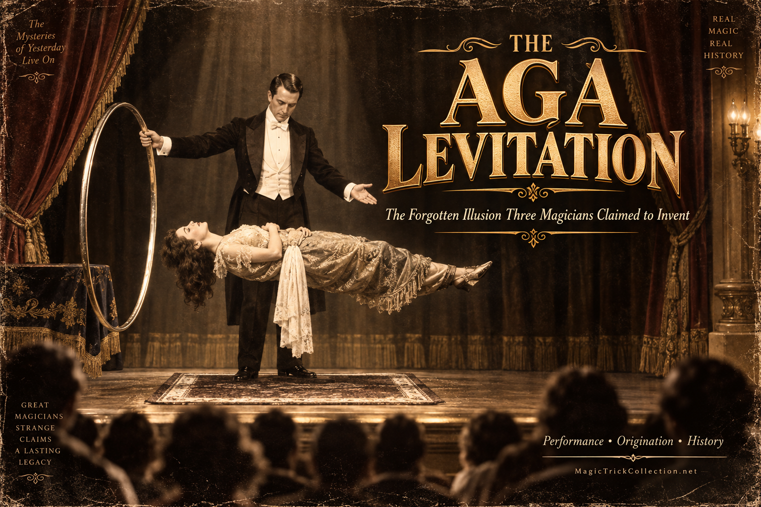 The Aga Levitation: The Forgotten Illusion Three Magicians Claimed to Invent