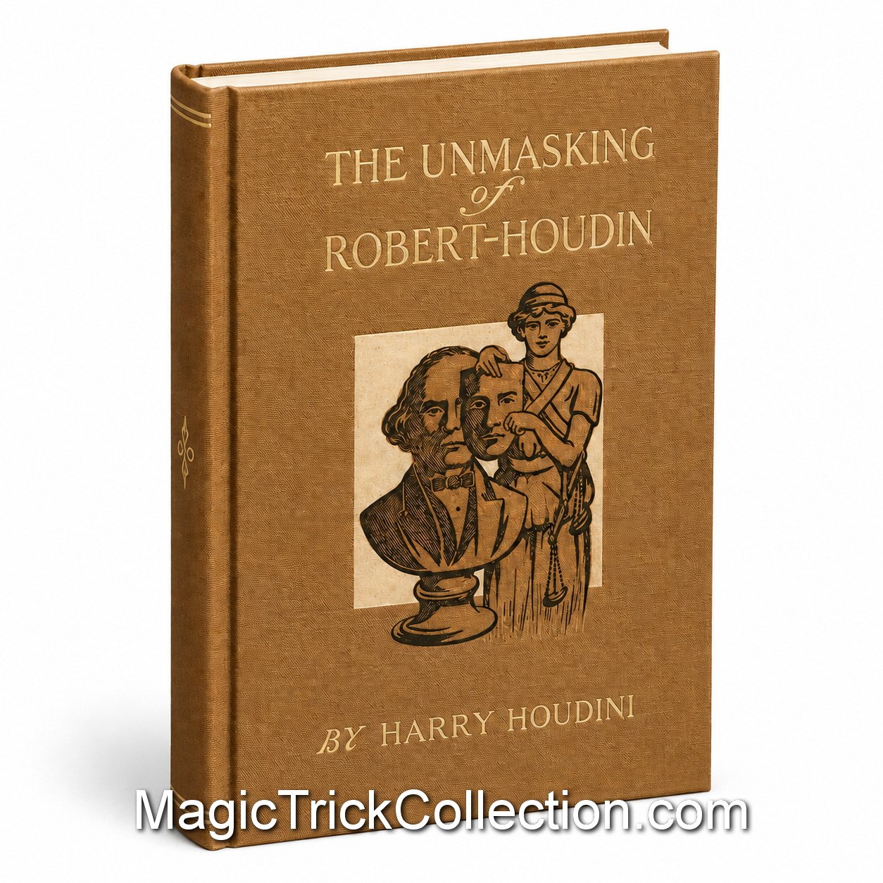 "The Unmasking of Robert-Houdin" by Harry Houdini is a historical account that examines the life and legacy of Jean-Eugène Robert-Houdin.