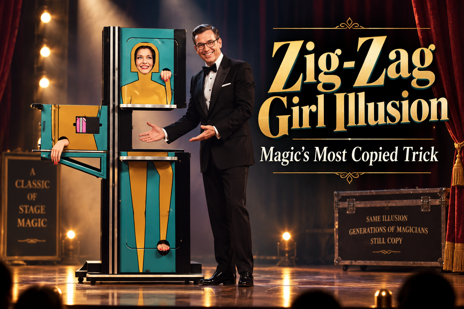 Zig-Zag Girl Illusion: Magic's Most Copied Trick